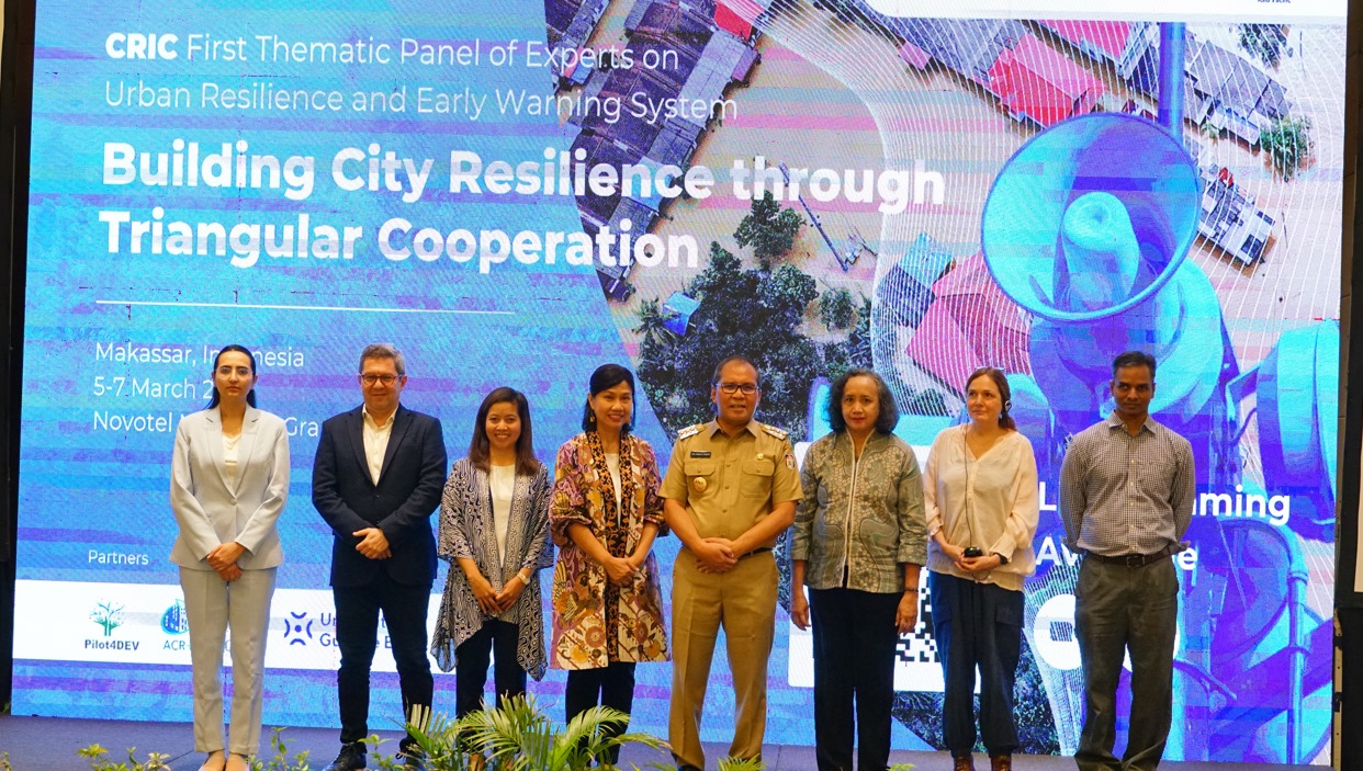 Empowering Urban Resilience: Pilot4dev's Engagement at the CRIC Panel of Experts in Makassar